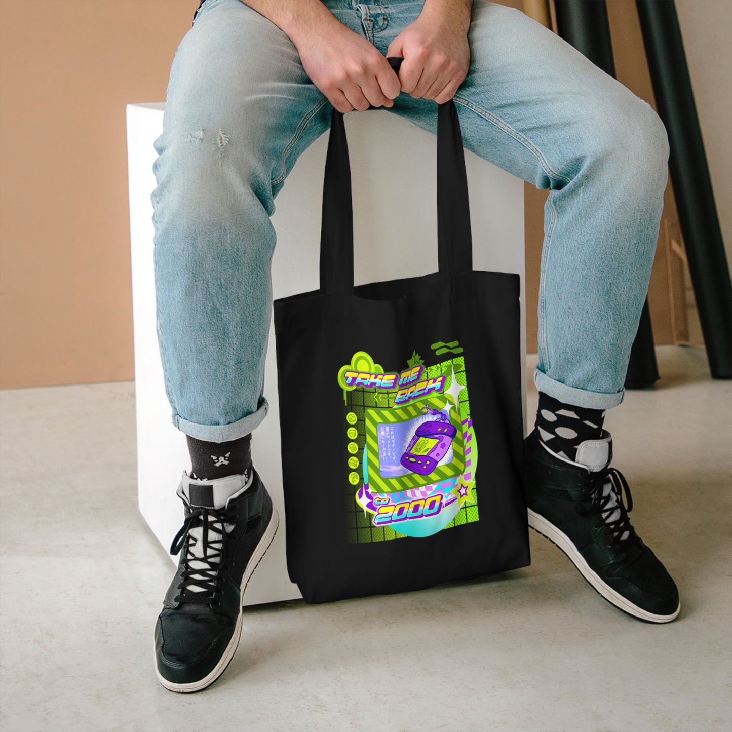 Take Me Back To Y2K - Cotton Tote Bag