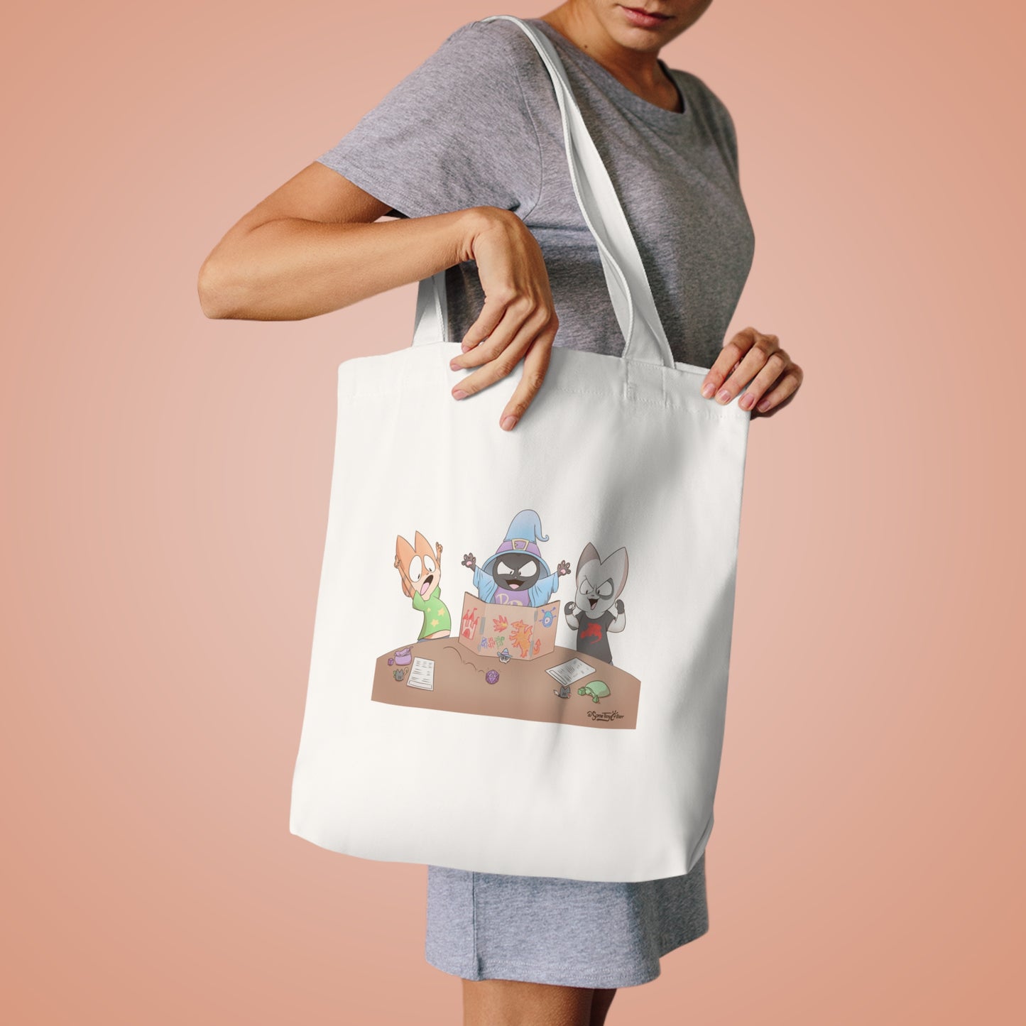Game Night With Friends - Cotton Tote Bag