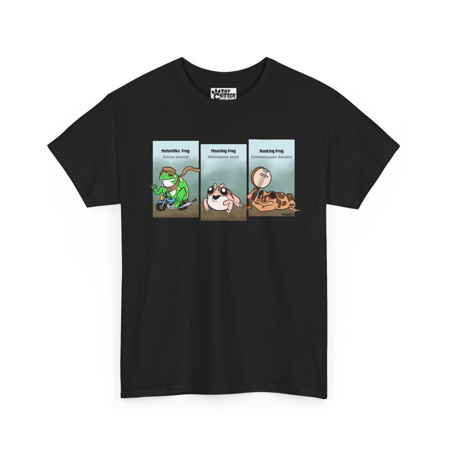 Froggy Friends - Unisex Heavy Cotton Tee