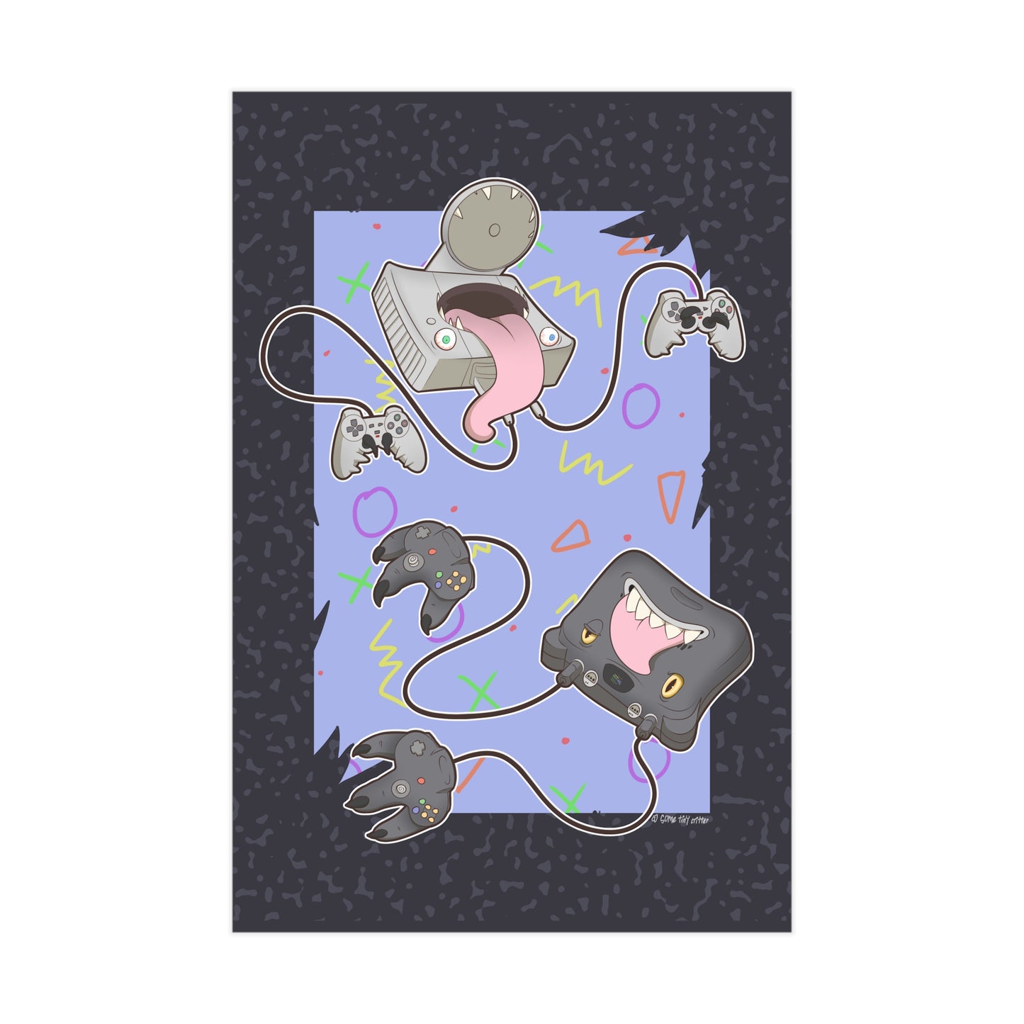 Console Mimics - Unframed Print