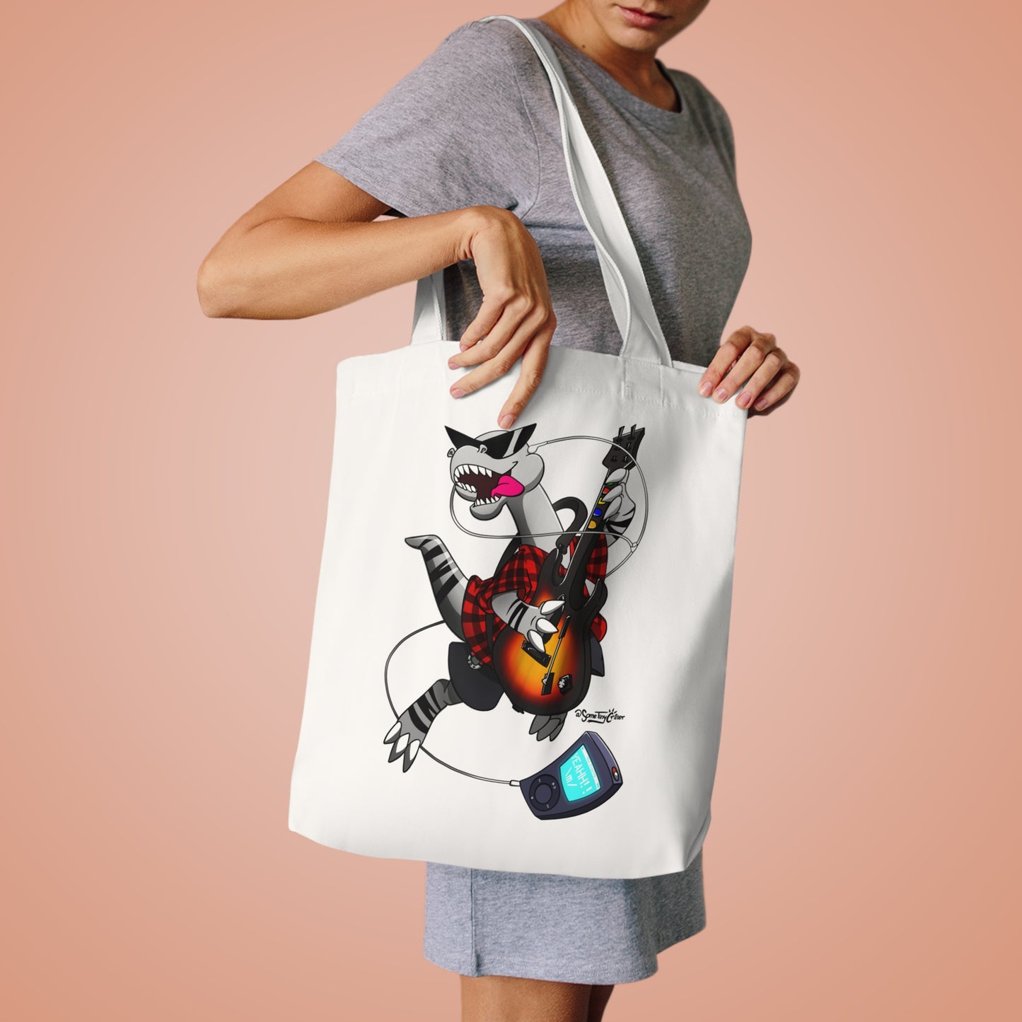 Dino YEAH!! - Cotton Tote Bag