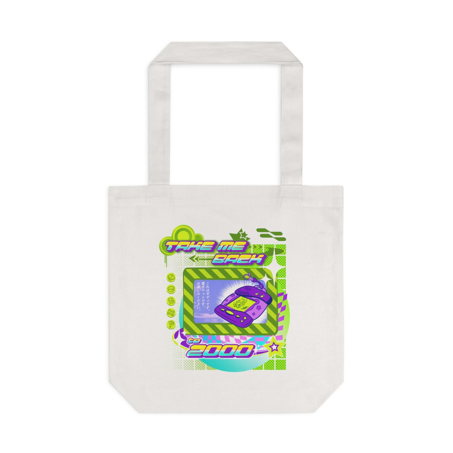 Take Me Back To Y2K - Cotton Tote Bag