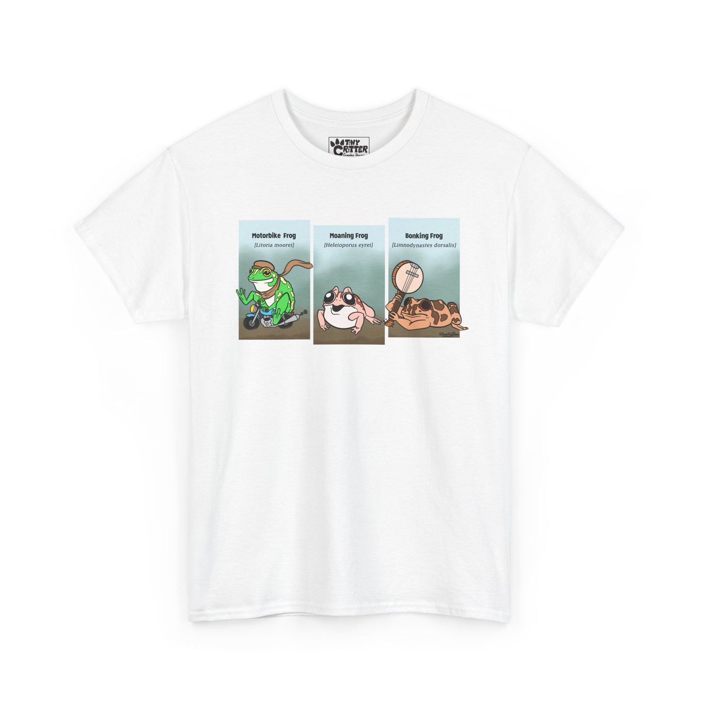 Froggy Friends - Unisex Heavy Cotton Tee