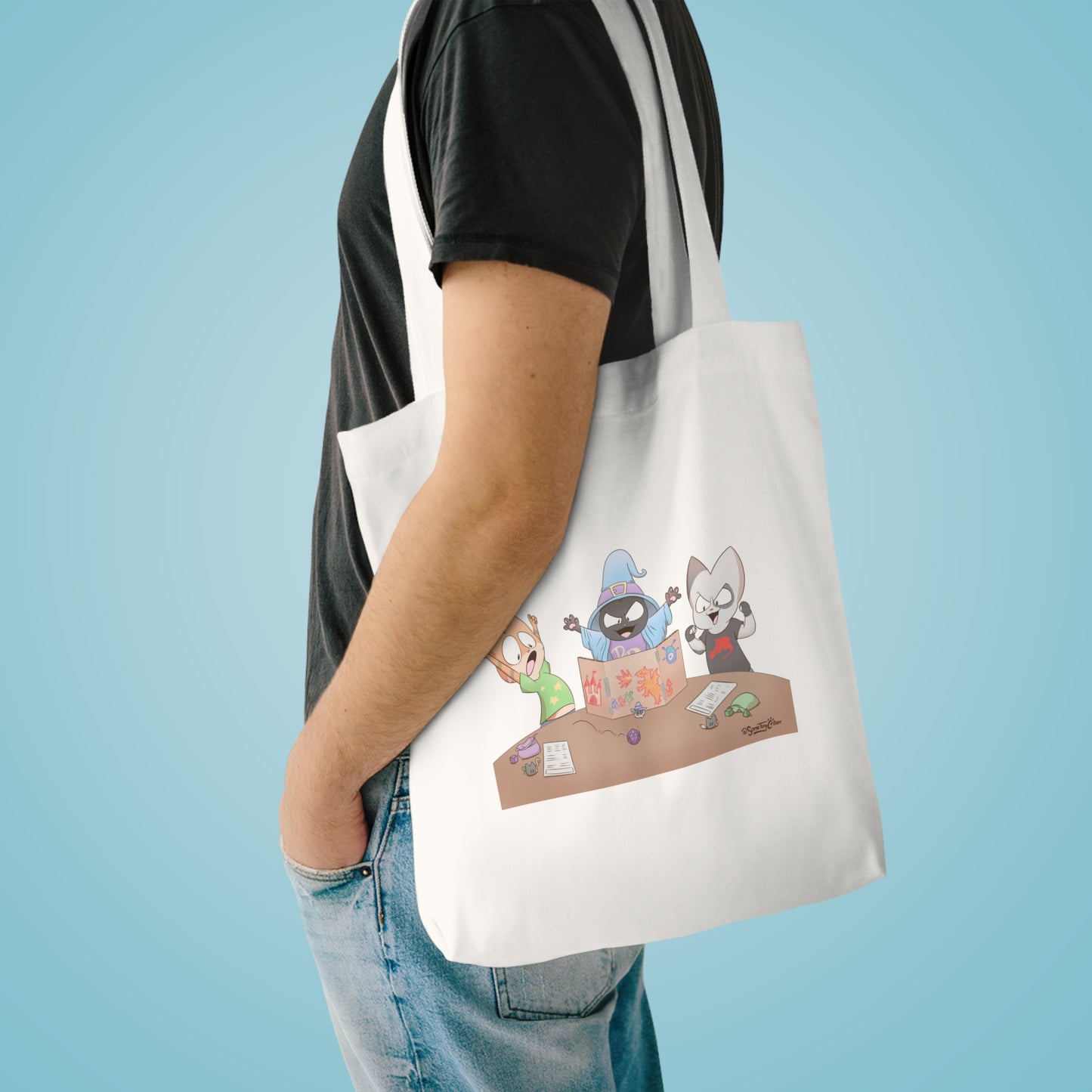 Game Night With Friends - Cotton Tote Bag