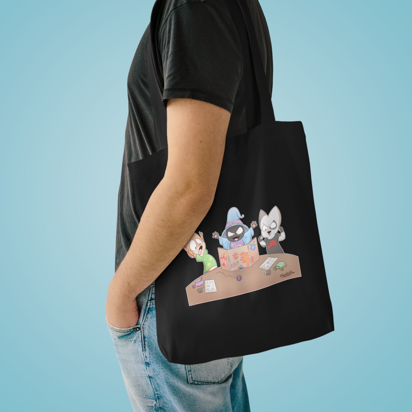 Game Night With Friends - Cotton Tote Bag
