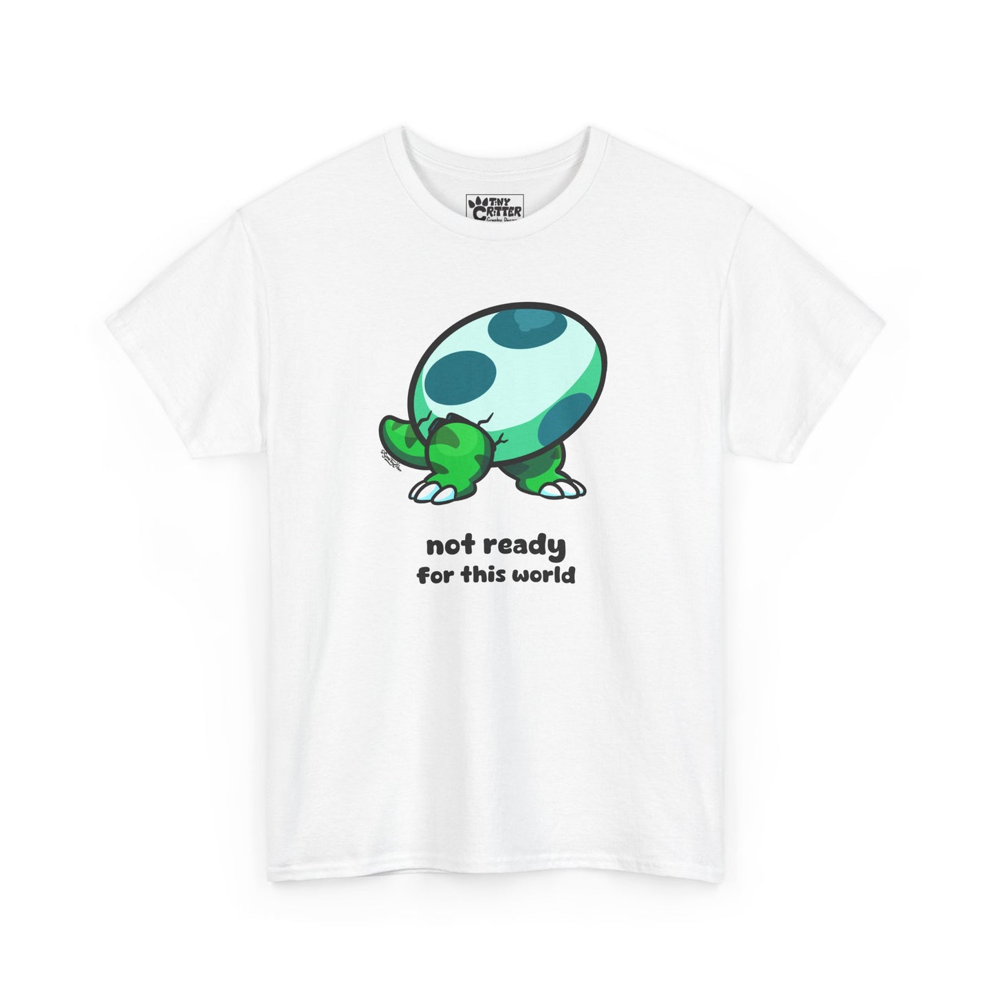 Not Ready For This World - Unisex Heavy Cotton Tee