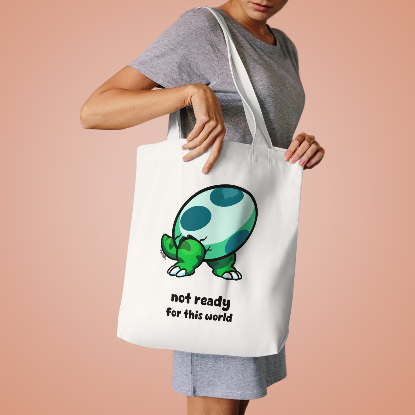 Not Ready For This World - Cotton Tote Bag