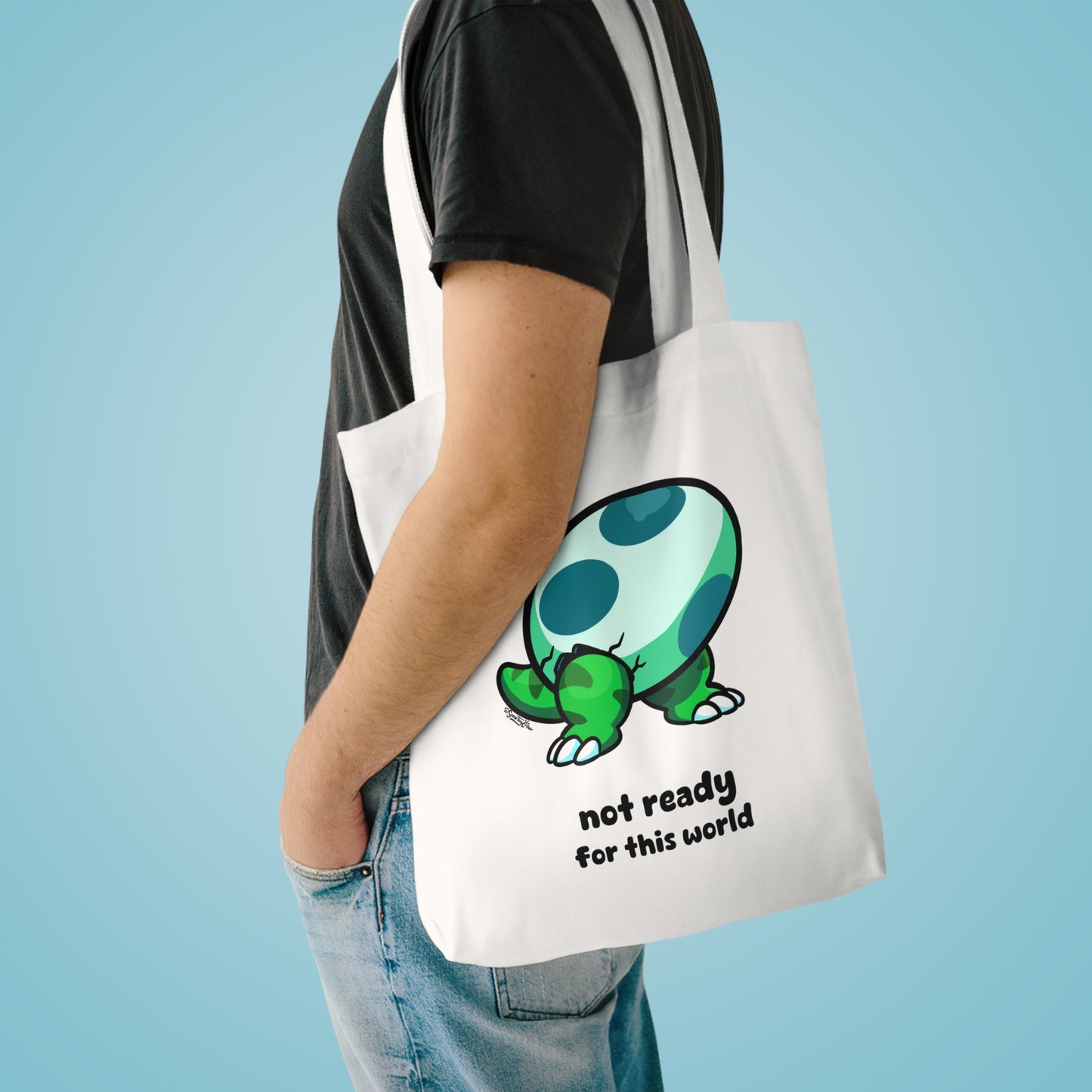 Not Ready For This World - Cotton Tote Bag