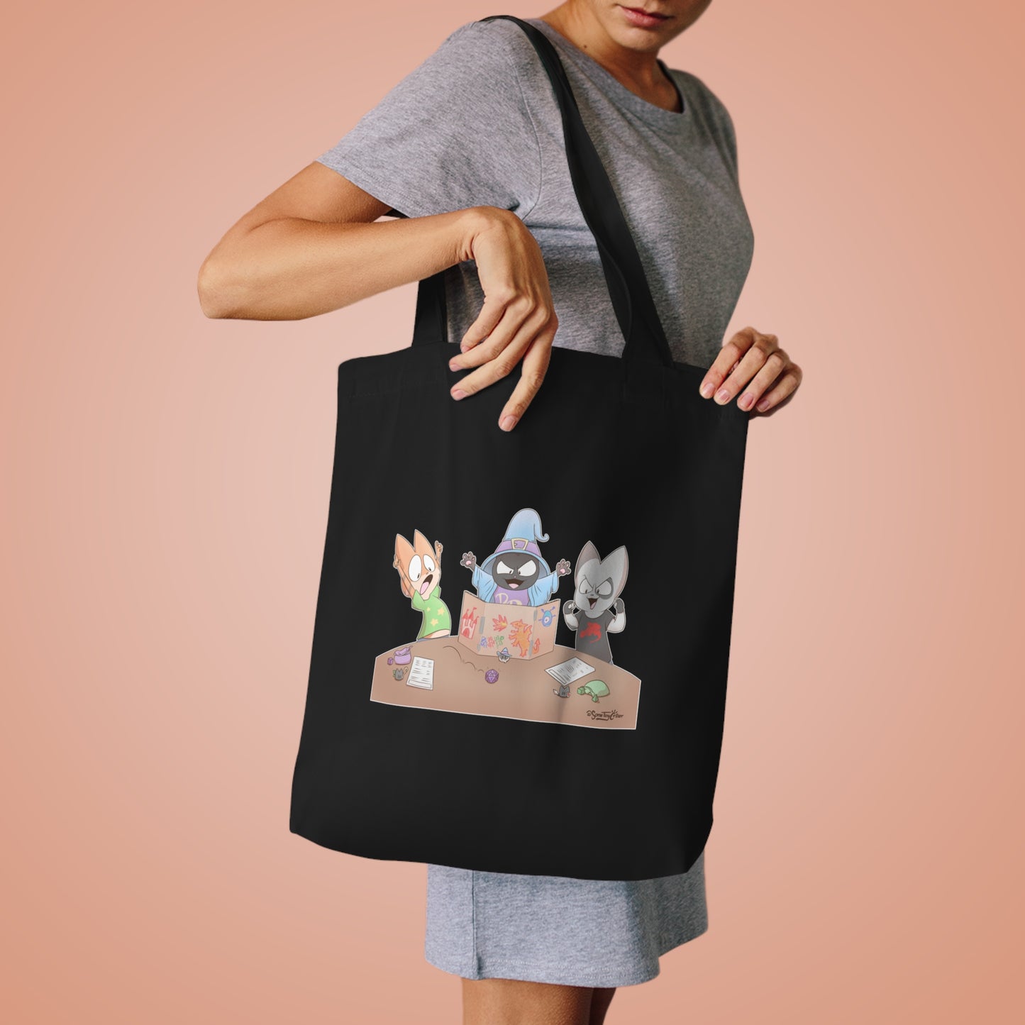 Game Night With Friends - Cotton Tote Bag