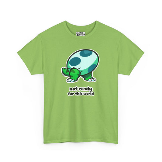 Not Ready For This World - Unisex Heavy Cotton Tee