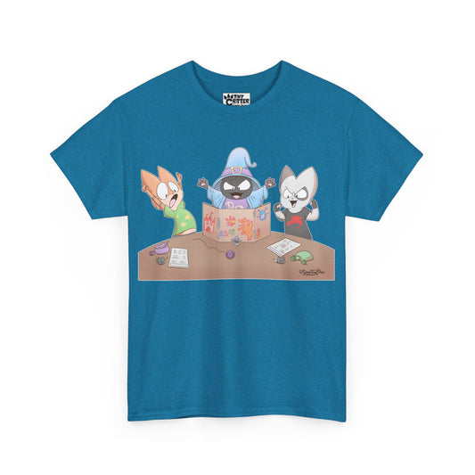 Game Night With Friends - Unisex Heavy Cotton Tee